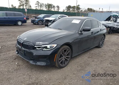 2021 BMW 330I xDrive z USA, uszkodzony, nr VIN 3MW5R7J03M8C06473